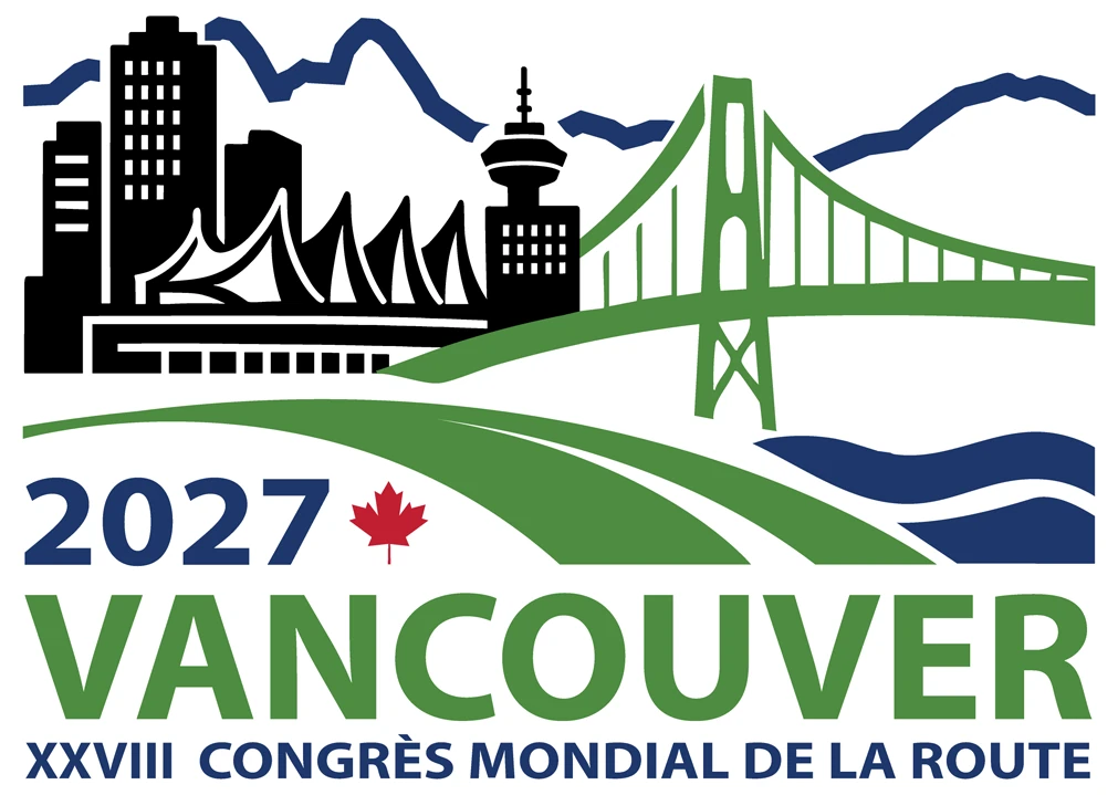 Logo du Congrès mondial de la route 2027