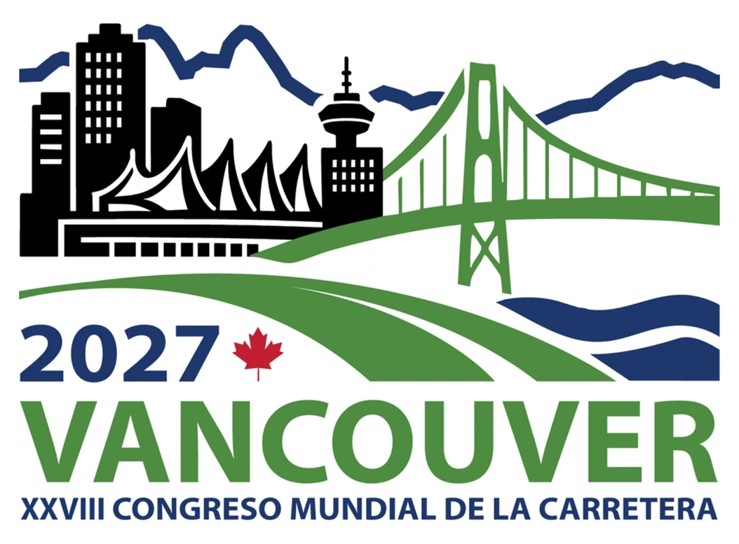 Logotipo del Congreso Mundial de la Carretera 2027