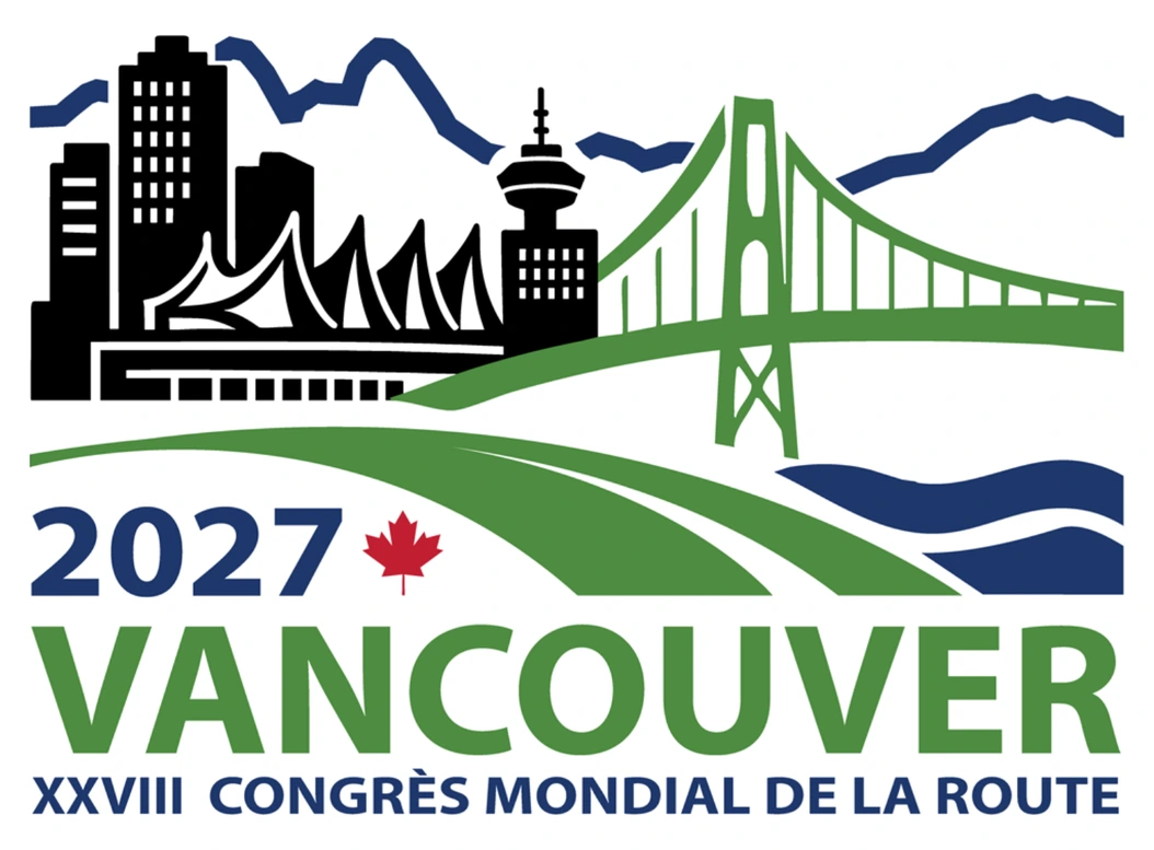 Logo du Congrès mondial de la route 2027